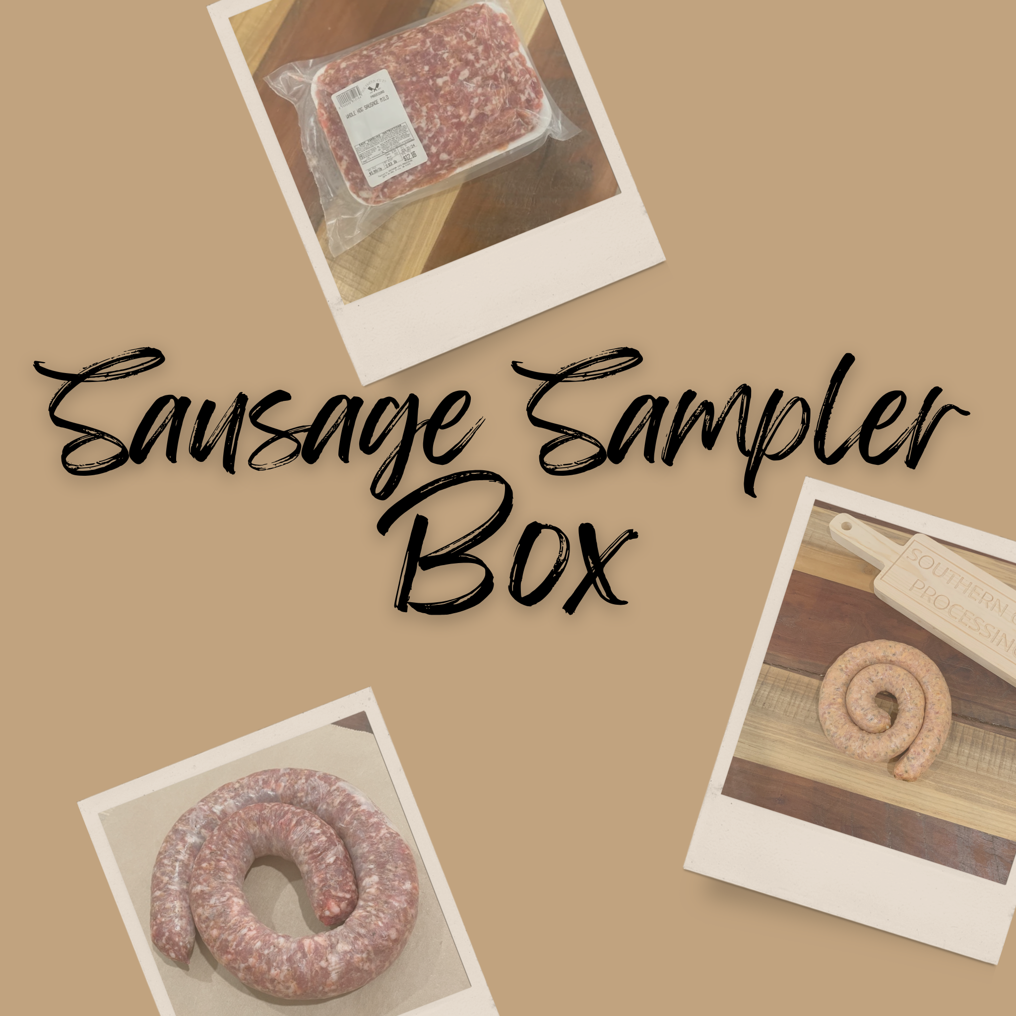 Sausage Sampler Box – SouthernCutsProcessing