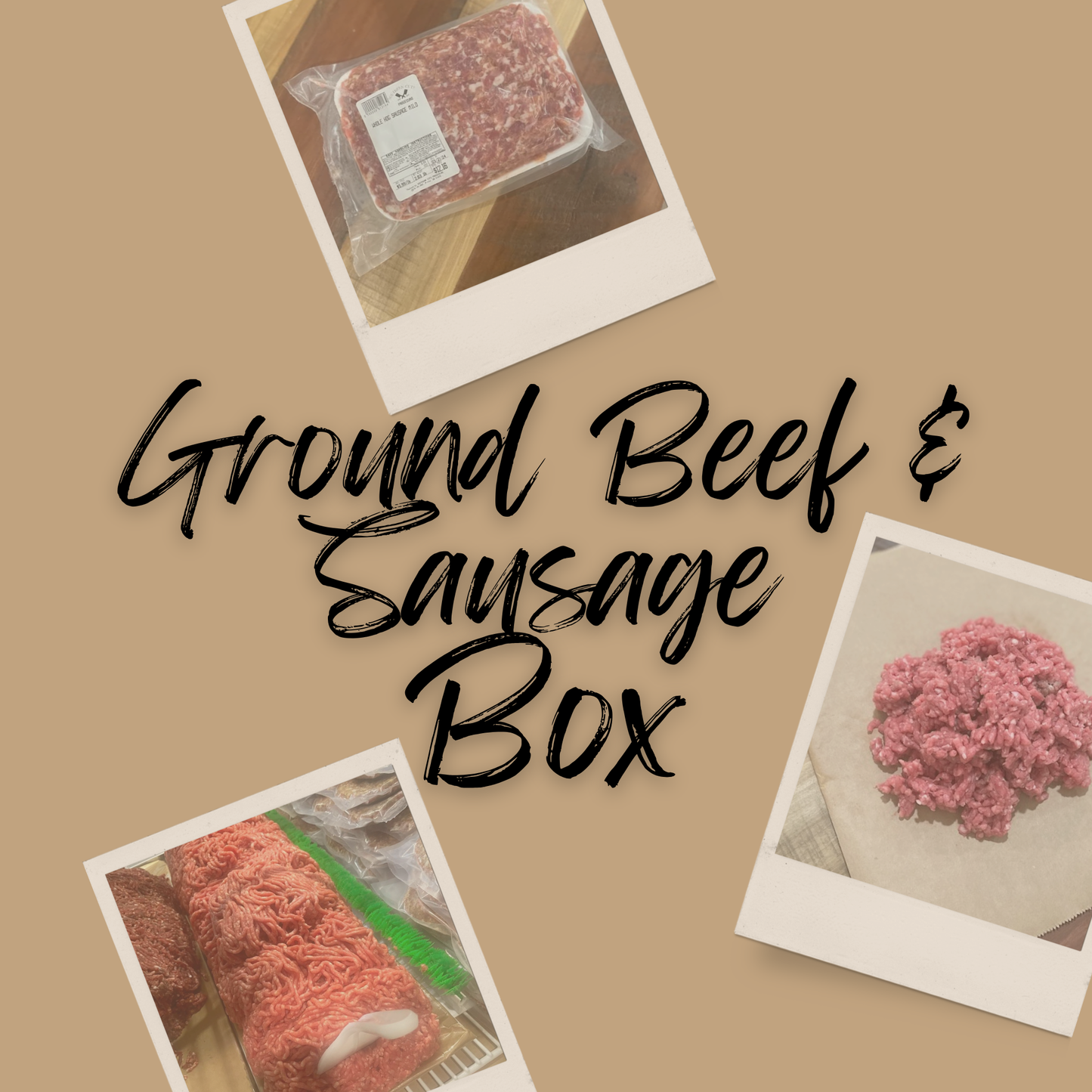 Ground Beef & Sausage Box